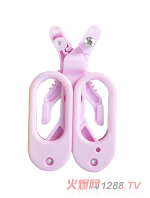 史代爾折疊奶瓶夾粉