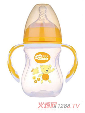 波比兔180ML大肚形PP奶瓶