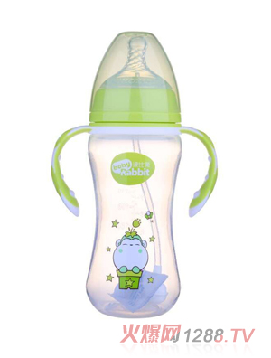 波比兔300ML磨砂PP奶瓶