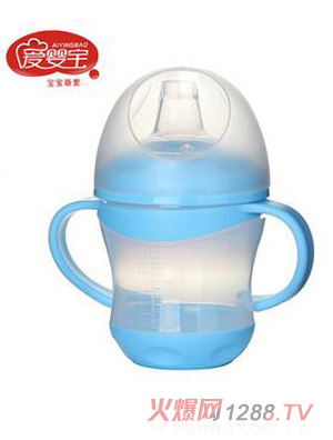 愛(ài)嬰寶母嬰用品 yingye軟嘴水杯 兒童鴨嘴式學(xué)飲杯160ml