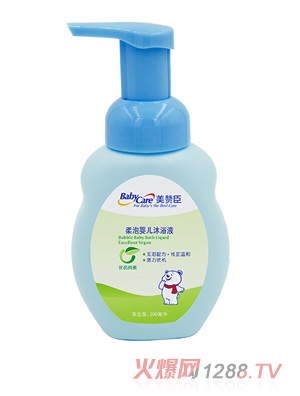 美贊臣柔泡yinge沐浴液