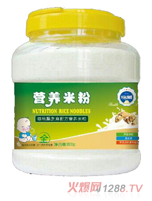 銘雅核桃黑芝麻營養(yǎng)米粉800g桶裝