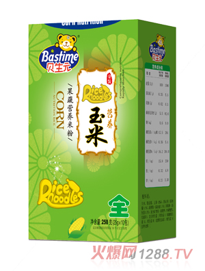 貝生元果蔬營養(yǎng)玉米粉米粉盒裝