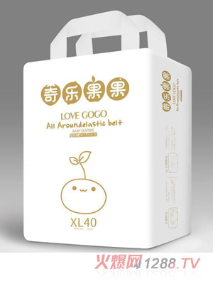 奇樂(lè)果果大環(huán)腰yinge紙尿褲XL碼40片