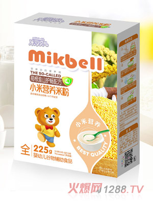 米可貝兒葛根淮山護(hù)暢配方小米營養(yǎng)米粉