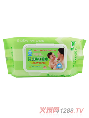 永潤盒裝yinge手口濕巾（綠）80片