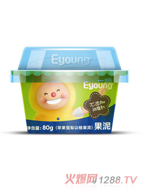 一揚(yáng)果泥系列-蘋(píng)果雪梨山楂果泥