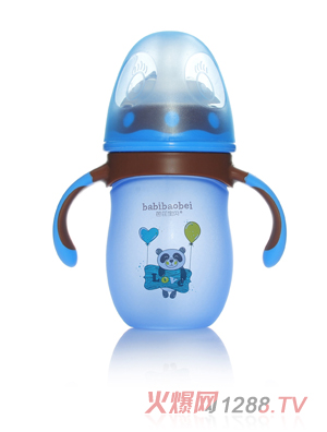 芭芘寶貝高硼硅包膠玻璃奶瓶 160ml