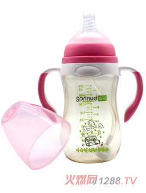 春蓓PPSUyinge奶瓶紅色