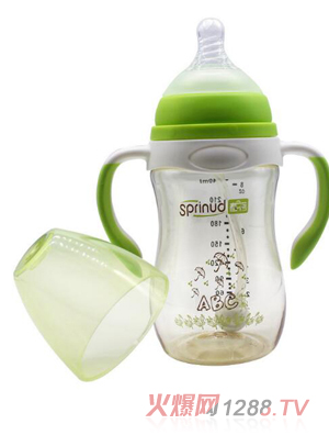 春蓓PPSUyinge奶瓶綠色