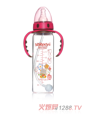 芭芘寶貝玻璃奶瓶240ml