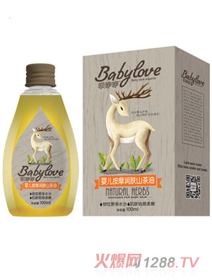 唄咿咿yinge按摩潤膚山茶油