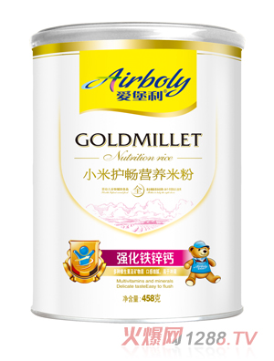 愛堡利強(qiáng)化鐵鋅鈣小米護(hù)暢營養(yǎng)米粉聽裝