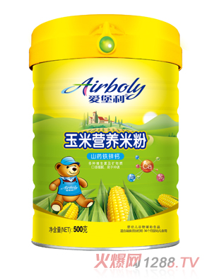 愛堡利山藥鐵鋅鈣玉米營養(yǎng)米粉