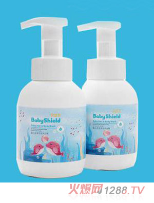 貝熙樂嬰兒泡泡洗發(fā)沐浴露二合一