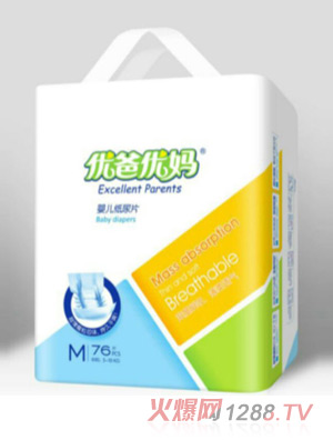 優(yōu)爸優(yōu)媽紙尿片M76