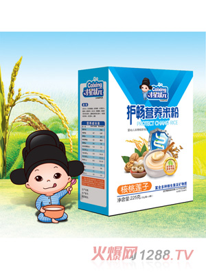 才星狀元護(hù)暢營(yíng)養(yǎng)米粉-核桃蓮子盒裝