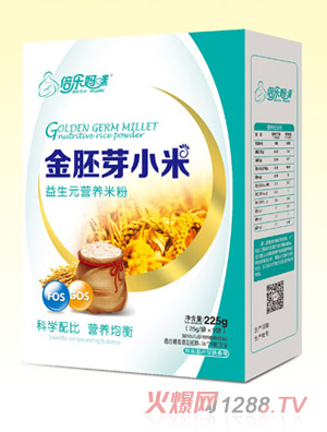 倍樂媽咪金胚芽小米營養(yǎng)米粉（益生元）盒裝