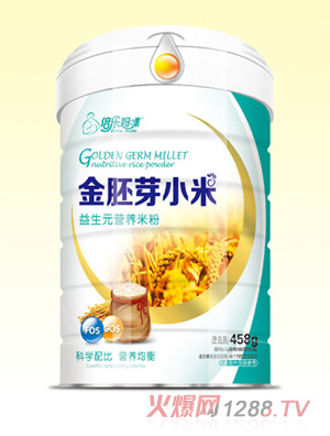倍樂媽咪金胚芽小米營養(yǎng)米粉（益生元）桶裝