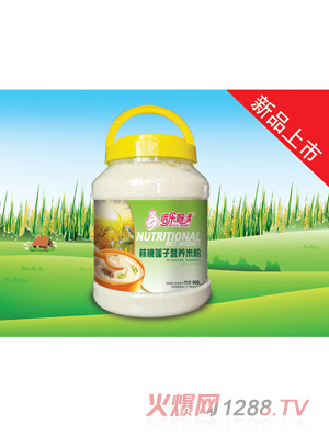 倍樂媽咪營養(yǎng)米粉-核桃蓮子900g桶裝