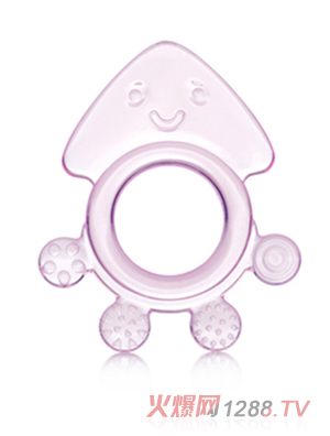 媽咪王子健牙器（章魚(yú)） 粉色