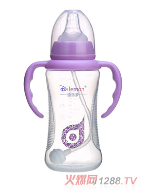 迪樂夢PP奶瓶5119紫色