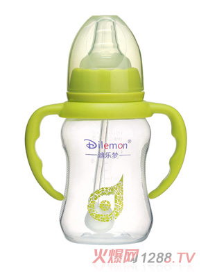 迪樂夢PP奶瓶5118綠色