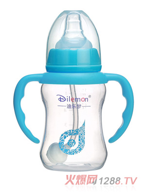迪樂夢PP奶瓶5118藍色