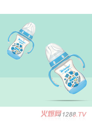 迪樂夢PP奶瓶5139藍色