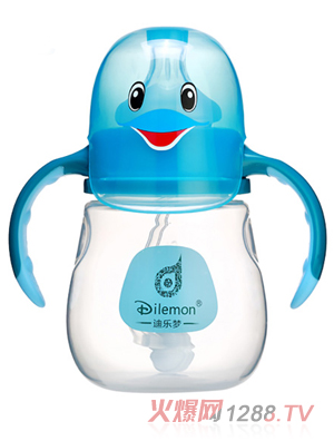 迪樂夢PP奶瓶5143藍色