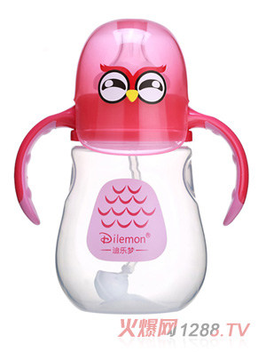 迪樂夢PP奶瓶5144紅色