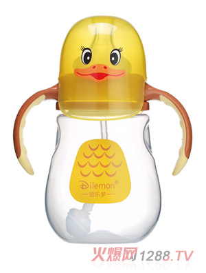 迪樂夢PP奶瓶5144黃色