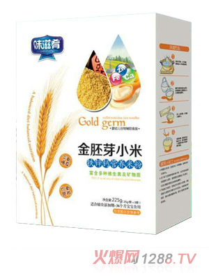 味滋肴金胚芽小米鐵鋅鈣營(yíng)養(yǎng)米粉 盒裝