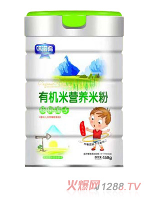 味滋肴有機營養(yǎng)米粉-核桃蓮子 桶裝