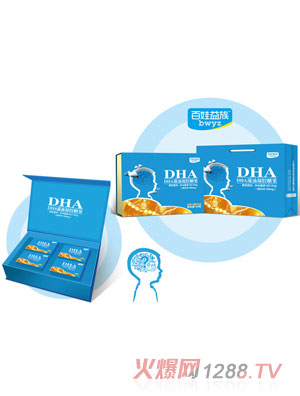 百娃益族DHA藻油凝膠糖果