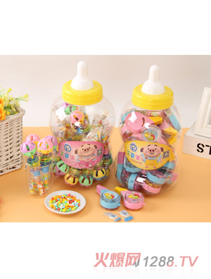 艾嬰堡搖鈴球口哨風(fēng)車(chē)彩虹硬糖