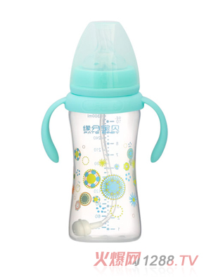 緣分寶貝PPSU奶瓶3003藍色