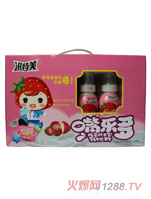 滋特美嘴樂(lè)多兒童成長(zhǎng)型乳飲料 10瓶箱裝 粉色