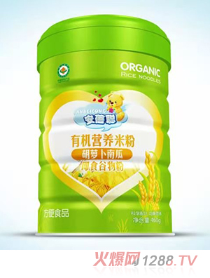 安蓓聰有機(jī)營養(yǎng)米粉 胡蘿卜南瓜