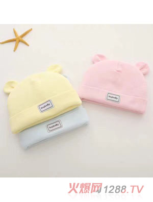 澤玉佳兒夾棉胎帽