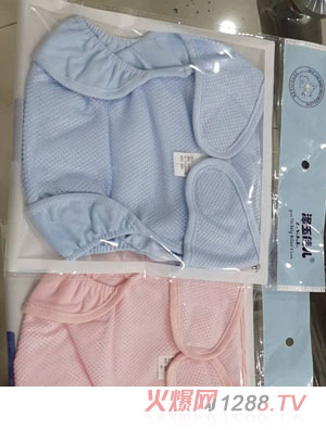 澤玉佳兒網(wǎng)面不防水尿布褲