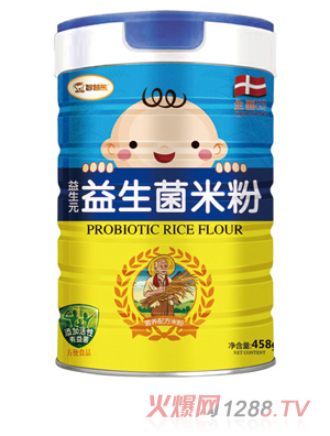 智慧熊益生元益生菌米粉 聽裝