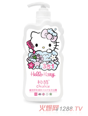 Hello Kitty����ֲ����ȡ��ˬϴ�l(f��)�o(h��)�l(f��)��ԡ¶ 400ml