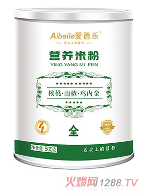 愛(ài)蓓樂(lè)營(yíng)養(yǎng)米粉-核桃山楂雞內(nèi)金