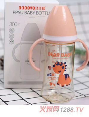 BEAR BABY yingePPSU奶瓶 粉色
