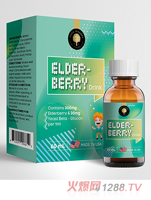 ����Elder Berry�ӹ�ľݮ�Һ