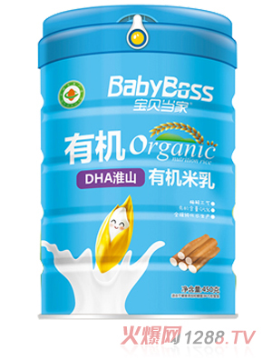 寶貝當(dāng)家DHA淮山有機(jī)米乳-聽(tīng)裝