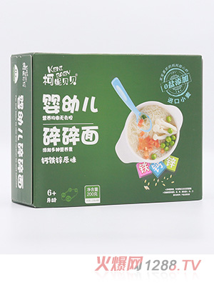 柯妮貝貝yingye碎碎面-鈣鐵鋅原味