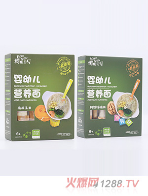 柯妮貝貝yingye營養(yǎng)面碎碎面蝴蝶面代理招商