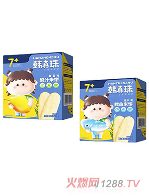 韓真珠兒童米餅梨汁米餅鱈魚米餅?zāi)パ里灨擅罪?><div
                                                class=